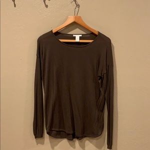 Long Sleeve Green Shirt